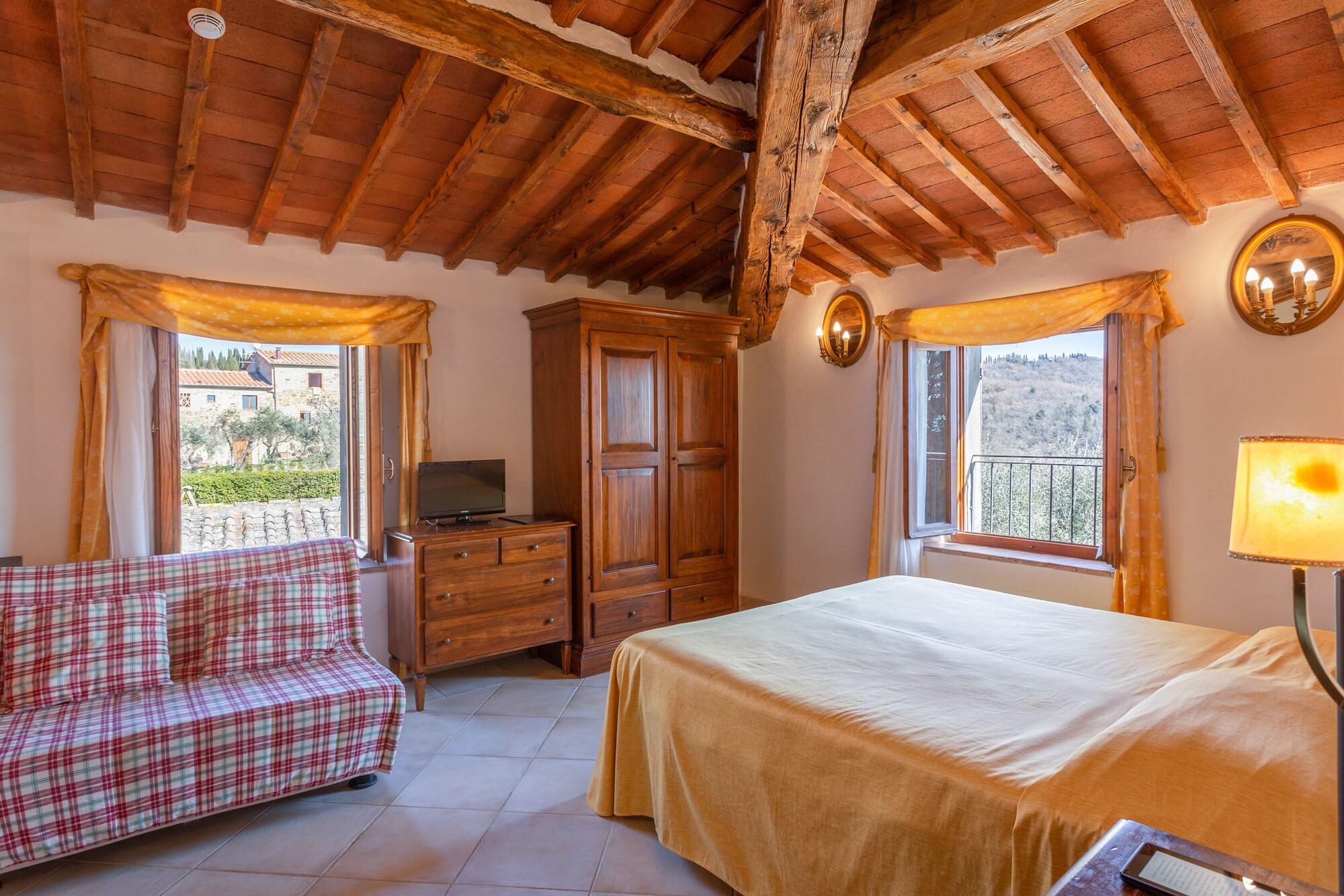 Villa Casafrassi -Only Adults Castellina in Chianti Exterior foto